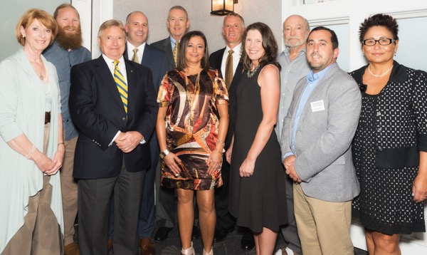 Shown are in back (l-r) Andrew Greeley, director; Gavin Radka, treasurer; Ray Book, recording secretary; Jim Smith, president; and Dick Pack, corporate secretary. In front are Betsy Reamer, executive director; Larry Fifer, director; Nikky Fisher, vice president; Jen Mason, director; Rich Garrahan, director; and Catherine Hester, director. SUBMITTED PHOTOS